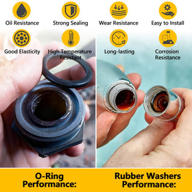 NBRINGO garden hose seals and adapters for versatile installations.