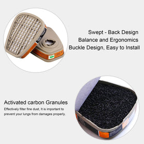 Safety glasses included for eye protection during sanding or grinding.