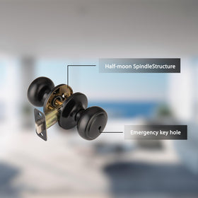 NCSEN latch adjustable for 2-3/8 or 2-3/4 inch backsets