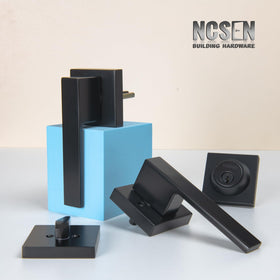 NCSEN heavy-duty finish resists weather on outdoor doors.