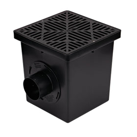 NDS 1200BKITRTL1PK square catch basin kit in-ground view for runoff capture