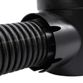 Pairing with downstream drainage emitter for downstream water release