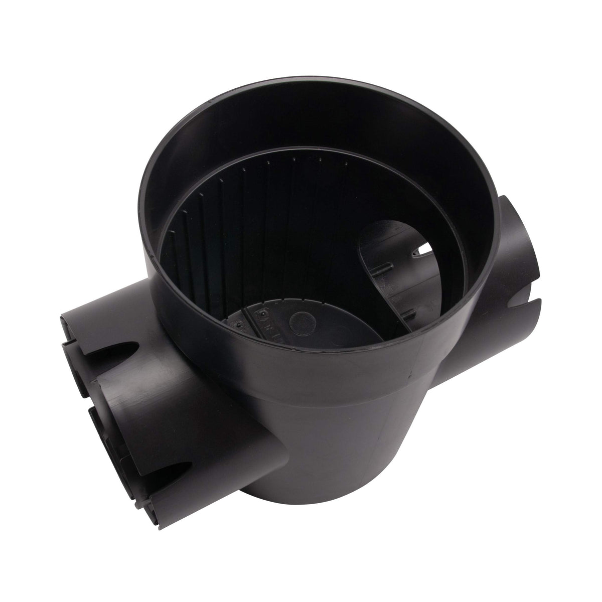 180-degree outlet arrangement enables versatile drainage layouts