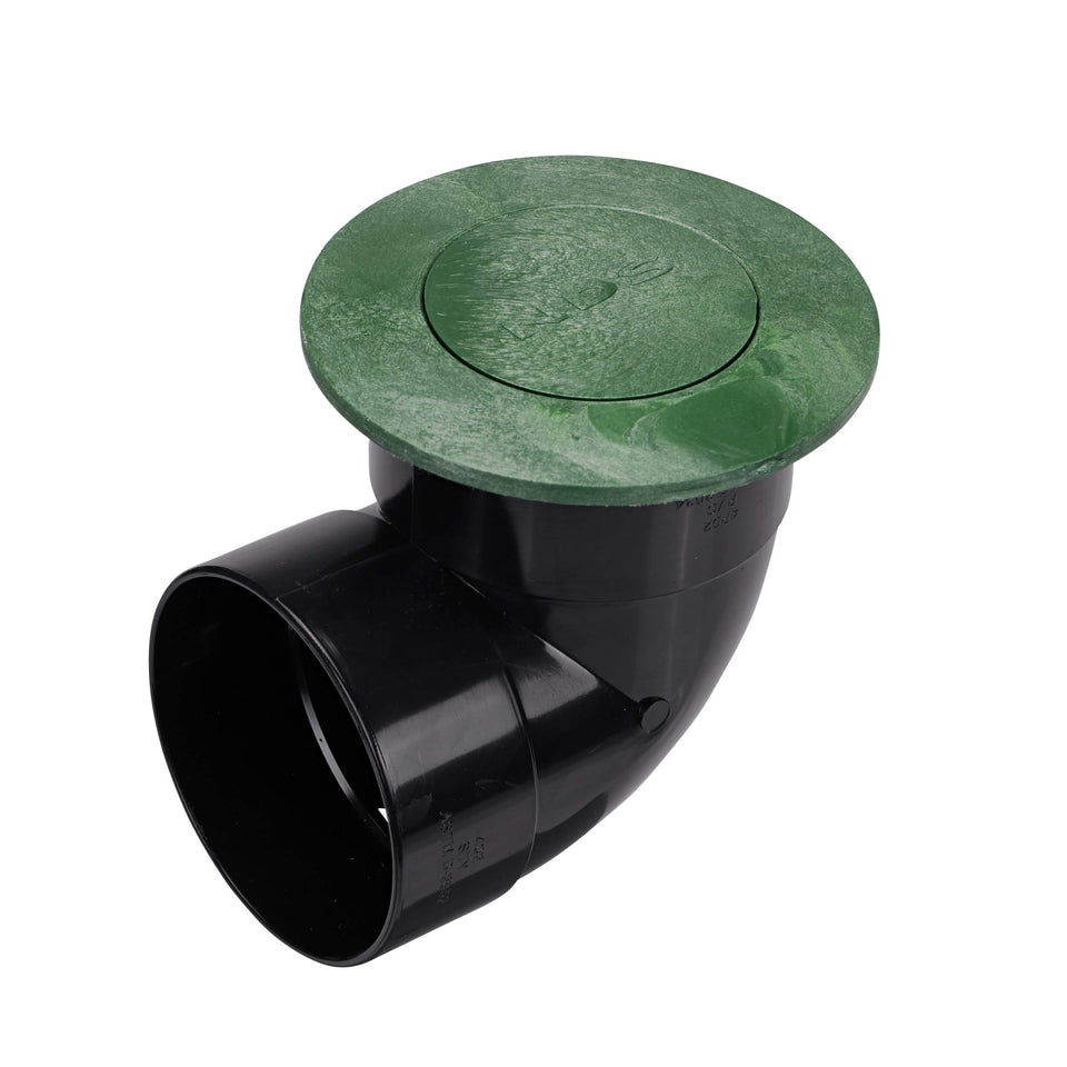 NDS 422G pop-up emitter cover keeps debris out while directing water away from your landscape