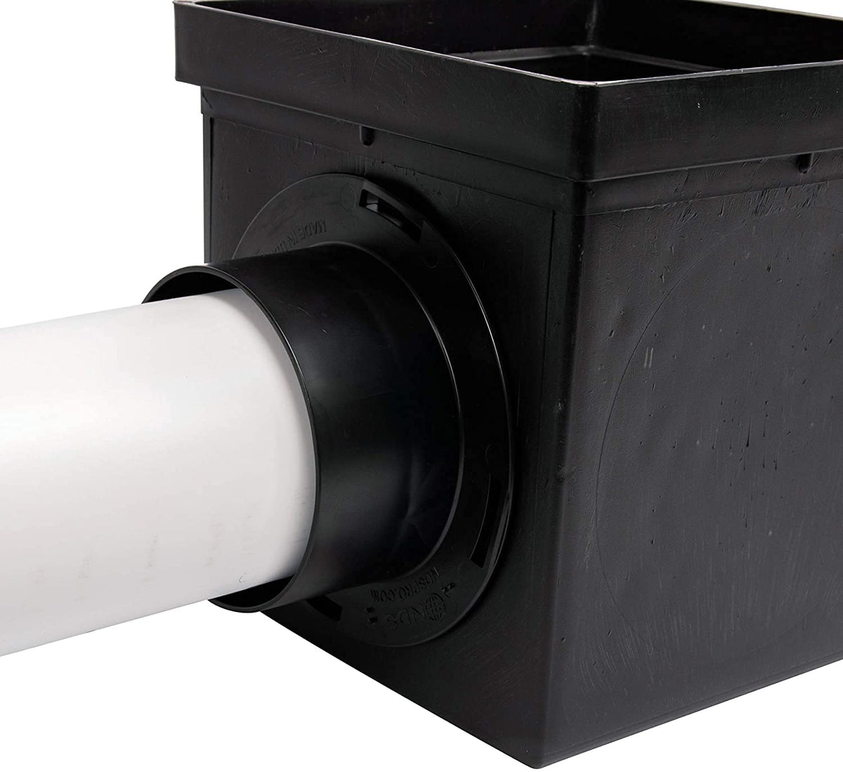 NDS 900BKITRTL1PK 9-inch surface area aids water flow toward the drain