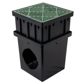 NDS catch-basin-riser-drain-grate-top-compatibility supports proper top grate fit.