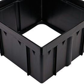 NDS catch-basin-riser twelve-inch-basin-fit ensures secure 12-inch basin compatibility.