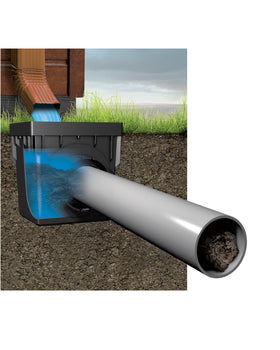 Filter permits water passage while reducing clogging potential