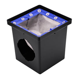 NDS square catch basin filter frame shown with removable design for easy maintenance