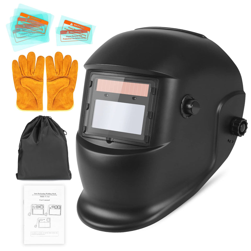 NDUUN welding helmet true color vision for clearer welds.
