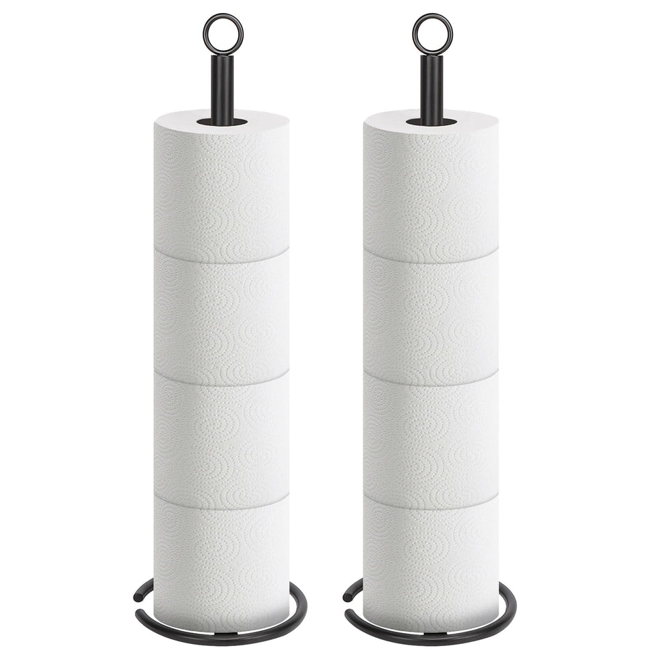 NearMoon bath toilet paper holder stand with a sturdy base for countertop use.