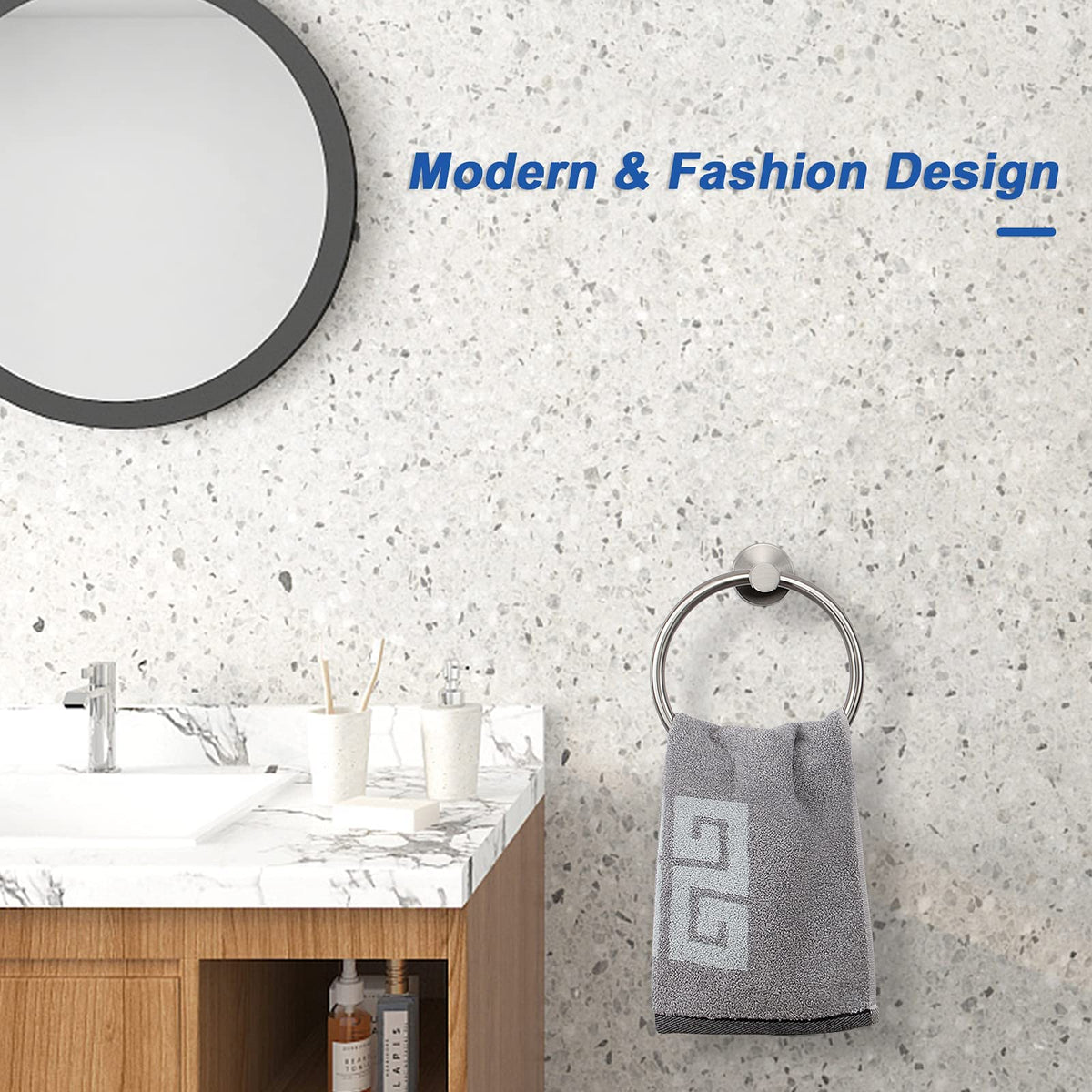 NearMoon wall-mount design installs easily with included screws