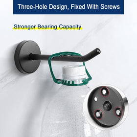 NearMoon tail-raised edge prevents hanging items from slipping.