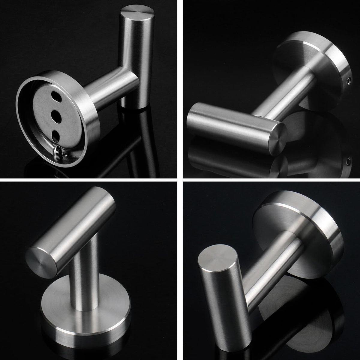 NearMoon towel and robe hook used daily in busy bathrooms