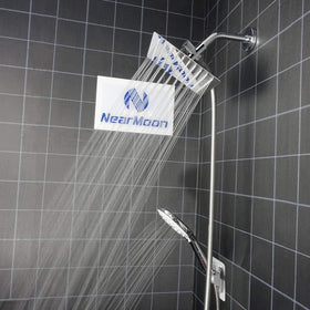 NearMoon easy installation with standard connections fits most showers quickly