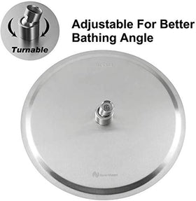 Easy tool-free installation with standard 1/2-inch arms for quick setup.