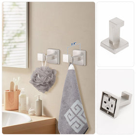 NearMoon invisible screw design creates clean, seamless wall appearance