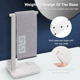 NearMoon non-slip-pads keep the rack in place on counters