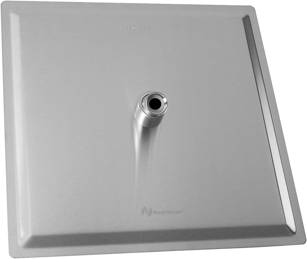 NearMoon rain shower head ceiling mount in a modern bathroom