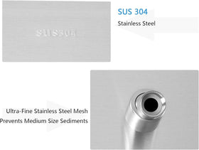 NearMoon head with self-cleaning silicone nozzles for low-maintenance use