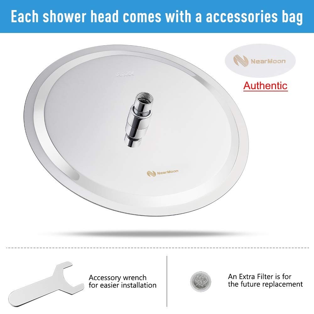 NearMoon Leak-proof gasket helps maintain steady water pressure with fewer leaks