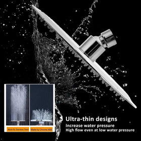 NearMoon leak-proof stainless steel head with rust protection for longevity