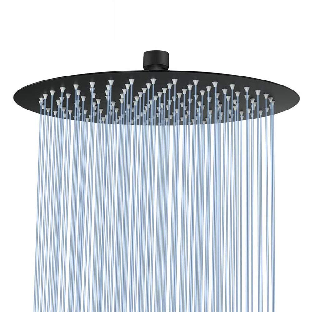 NearMoon rain shower head wide view for full-body coverage and spa-like rinsing