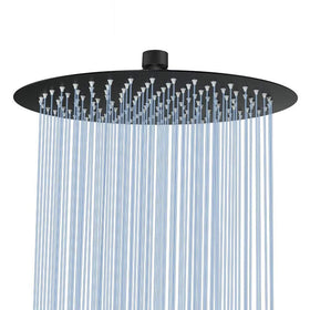 NearMoon rain shower head wide view for full-body coverage and spa-like rinsing