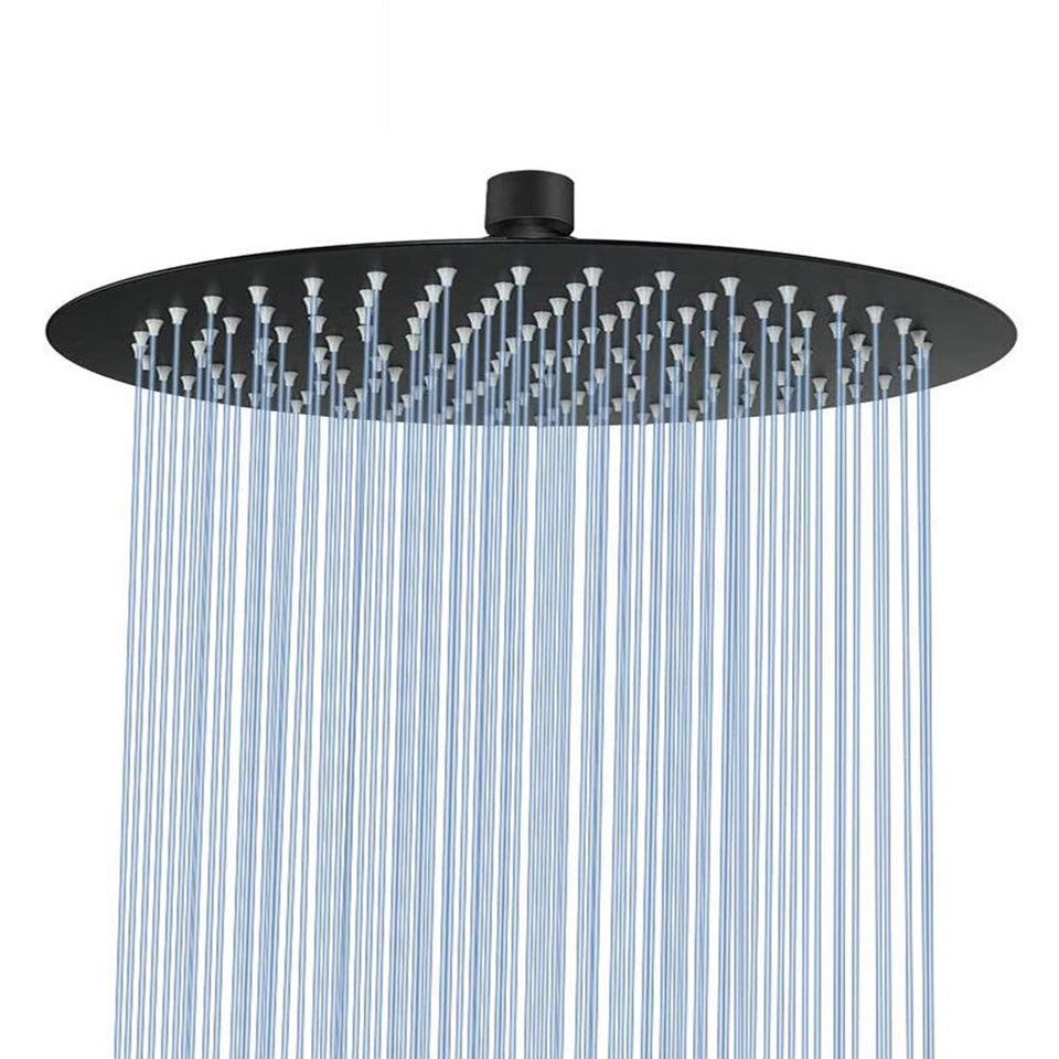NearMoon rain shower head wide view for full-body coverage and spa-like rinsing