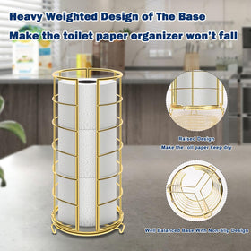 NearMoon raised base keeps tissue off the floor, staying cleaner