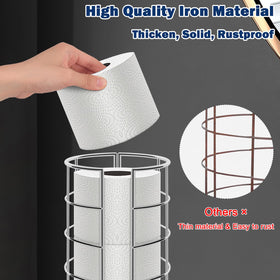 NearMoon rustproof-toilet-paper-holder demonstrates sturdy, rust-resistant metal for wet environments.