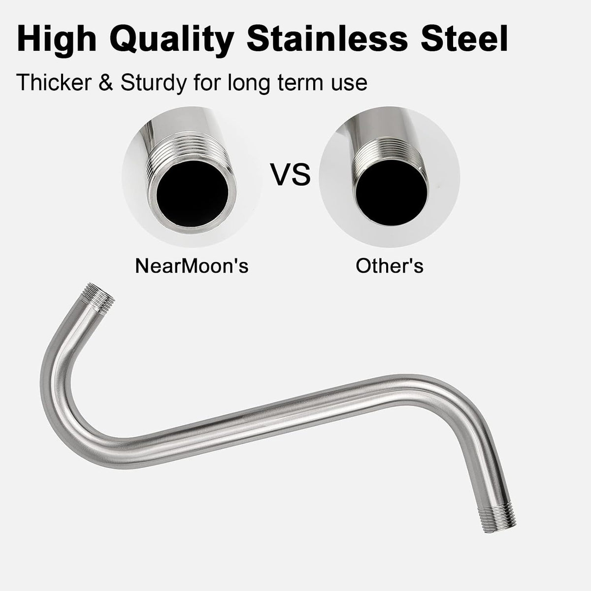 NearMoon S-shaped design wall mount showcasing contemporary style