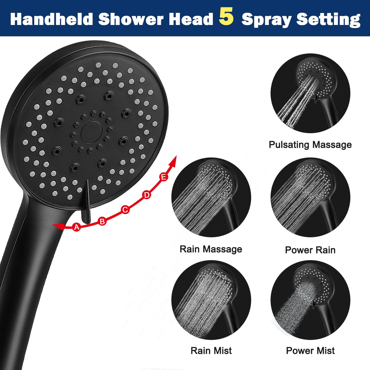 NearMoon self-adhesive holder for quick, tool-free mounting.