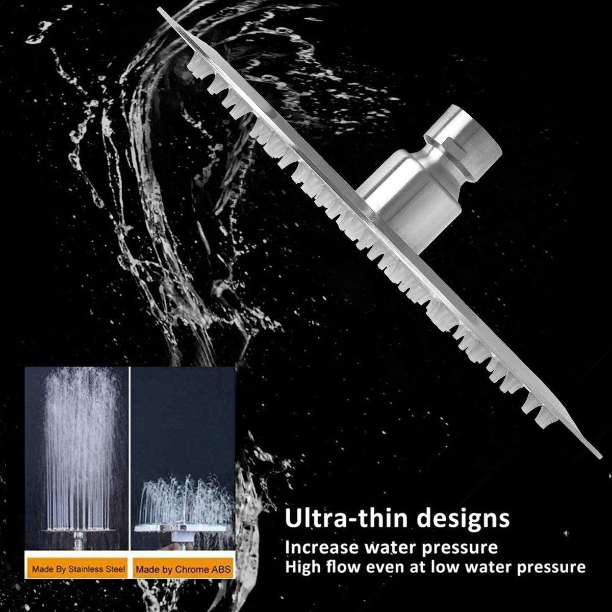 NearMoon self-cleaning silicone nozzles reduce lime buildup for easy maintenance.