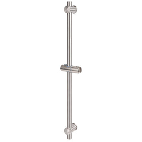 NearMoon slide bar with brushed-nickel finish showing full product for adjustable shower control.