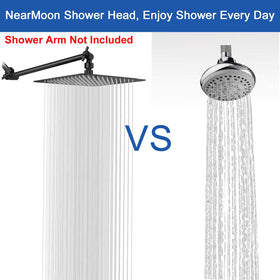 NearMoon spa-like shower experience with powerful rainfall at low water pressure