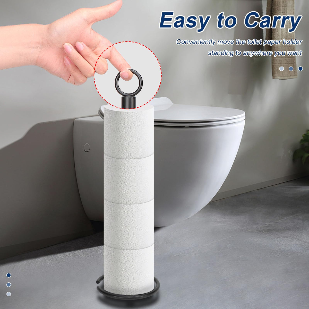 NearMoon space-saving design fits narrow bathrooms and kitchens.