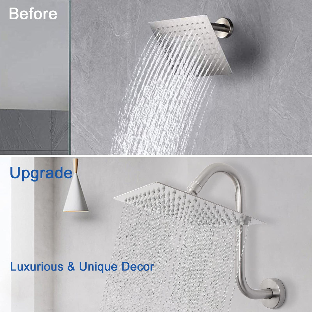 NearMoon stainless steel extension arm highlights solid construction