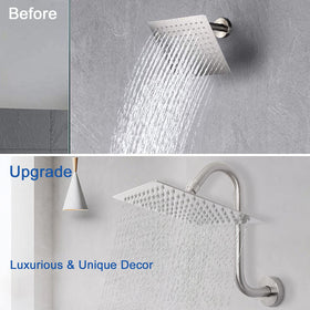 NearMoon stainless steel extension arm highlights solid construction
