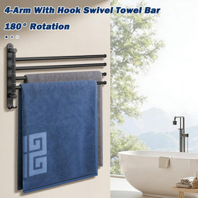 NearMoon SUS304 stainless steel construction resists rust in damp spaces.