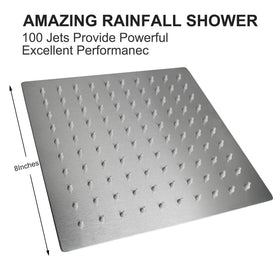 Air-in technology and ultra-thin design boost perceived pressure.