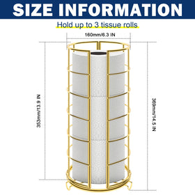 NearMoon 3-roll capacity organizer stores extra tissue neatly in tight spaces
