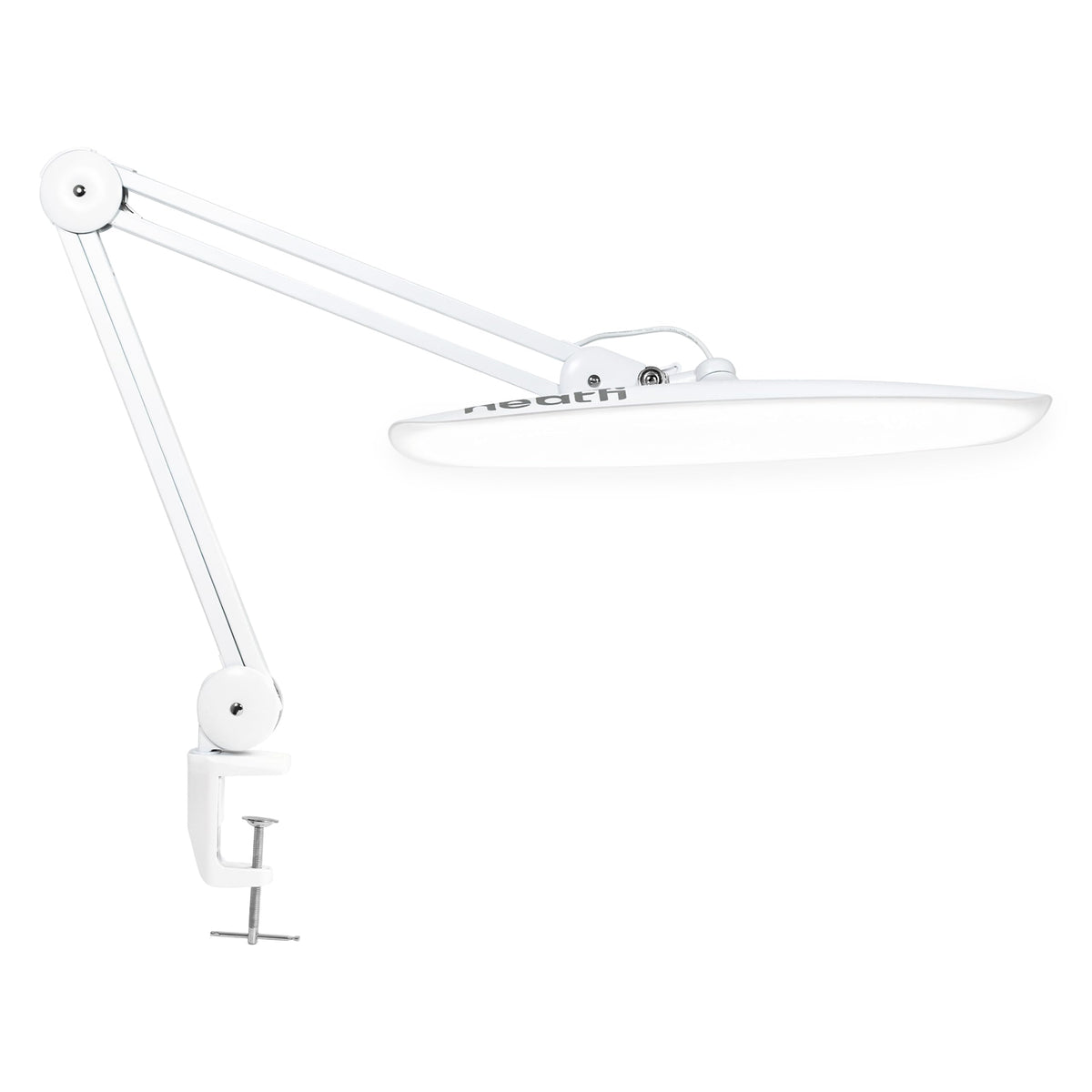 Neatfi XL front view desk lamp for shadow-free task lighting.