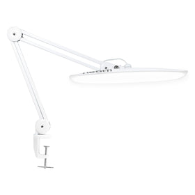 Neatfi XL front view desk lamp for shadow-free task lighting.