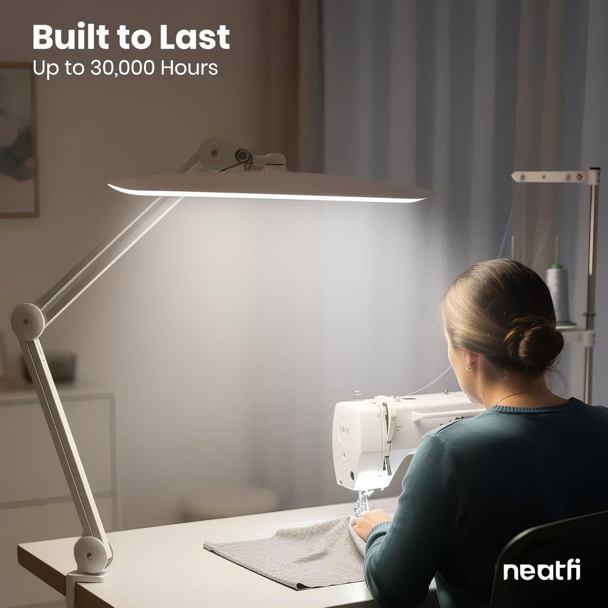 Neatfi XL long-session lighting for study and drafting.