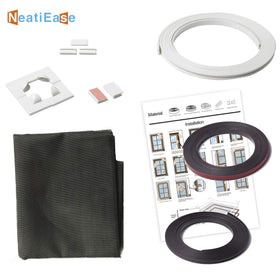 NeatiEase magnet sealing demonstrates strong magnetic attraction for secure draft protection.