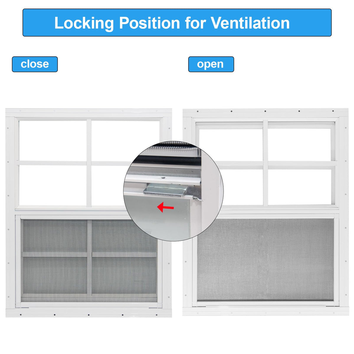 NeatiEase tempered glass with wind and rain resistance in action