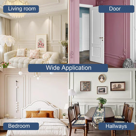 NeatiEase six-frame set covers doors and walls with elegant detail.