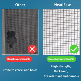 Wide-application view of NeatiEase for patios, porches, and doors