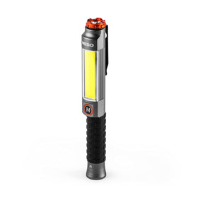 NEBO Big Larry 3 front view showing compact size and bright 600 lm beam for quick visibility